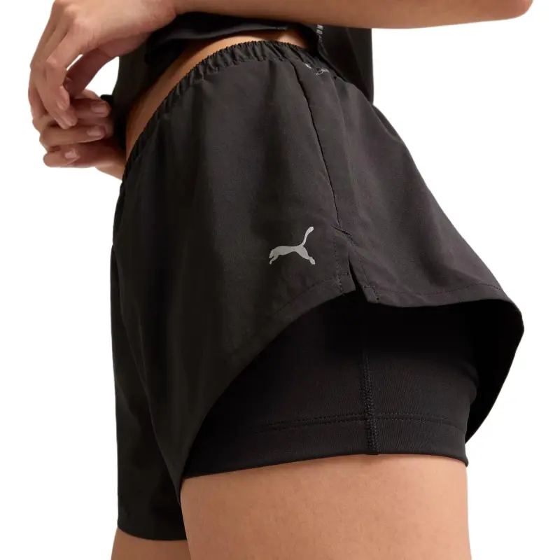 PUMA Shorts De Punto 2 En 1 Para Mujer-3