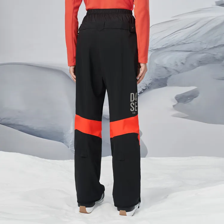 DESCENTE SNOWBOARD Series Ski Pants Unisex OR ORANGE-4