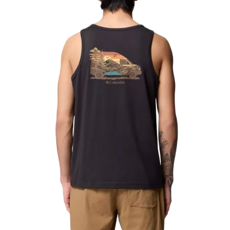 Columbia Tank Tops Men Black-1