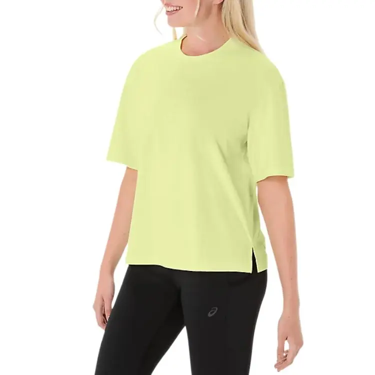 Asics NAGINOT T Shirt Women's Lemon-2