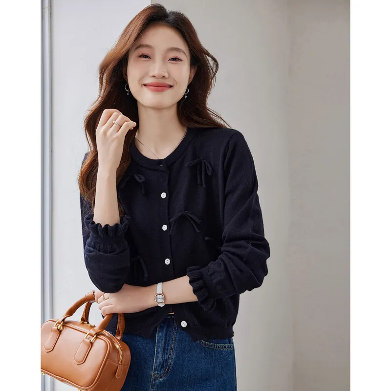 Love Elaine Knitwear Women's Black-5