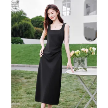 Like The Age Of Water Sleeveless Dress Women's Black