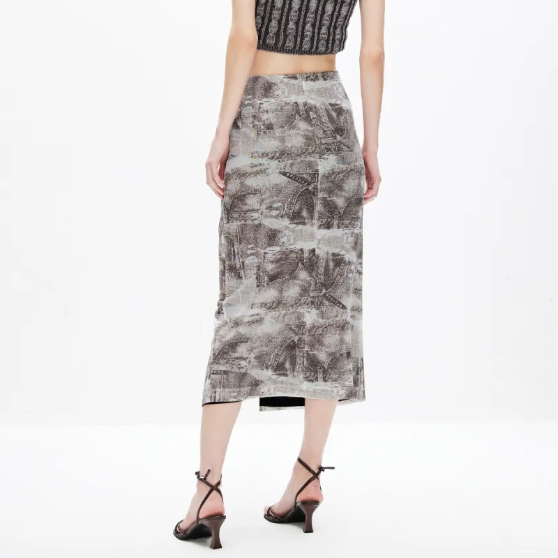 ONLY Denim Long Skirts Women's-7