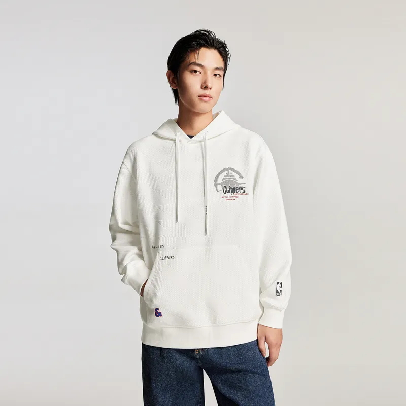 JACK JONES· x NBA Sweatshirt Men's Milk White-5