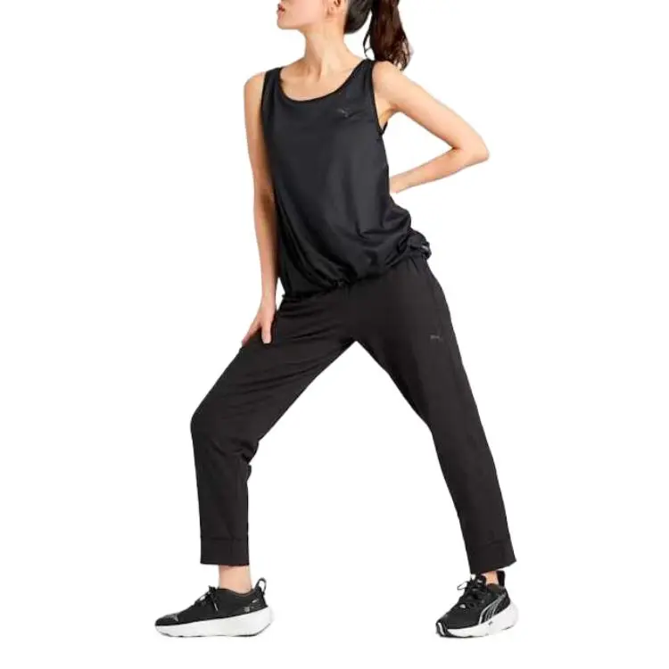 PUMA Sleeveless Sports Shirts Women's Black-4