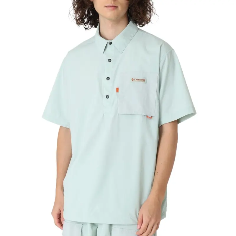 Columbia Shirts Men Green-2