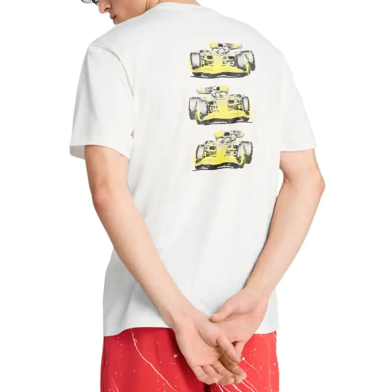 PUMA Playera Scuderia Ferrari Hp Race Color Splash Para Hombre-3