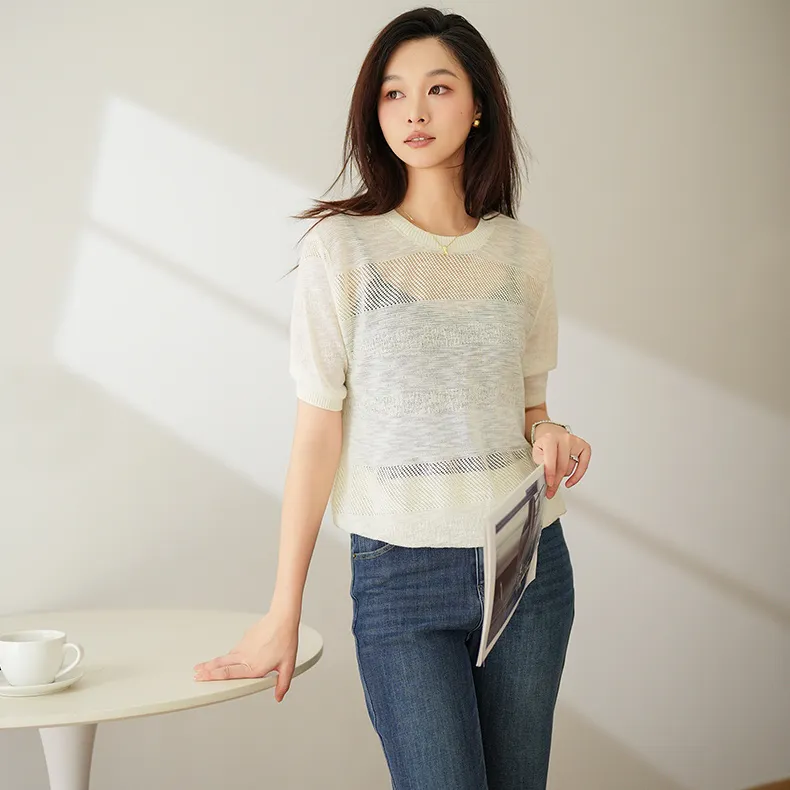 ONE SHALLOW Knitwear Women's White-3