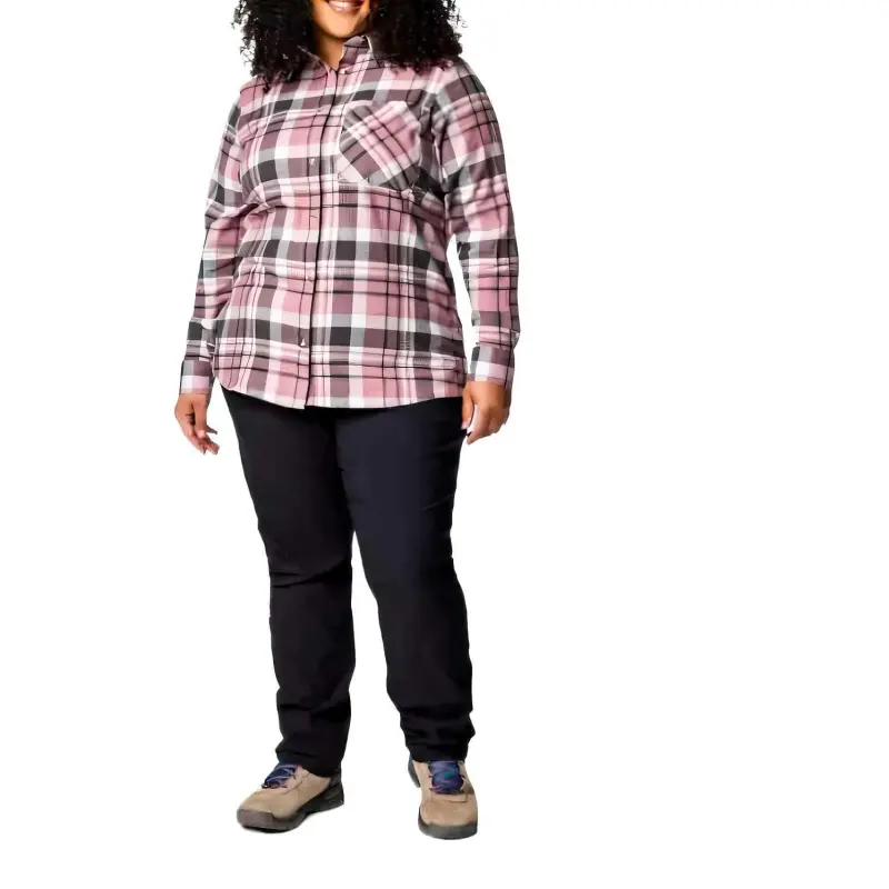 Columbia Calico Basin Shirt Women's Pink-3