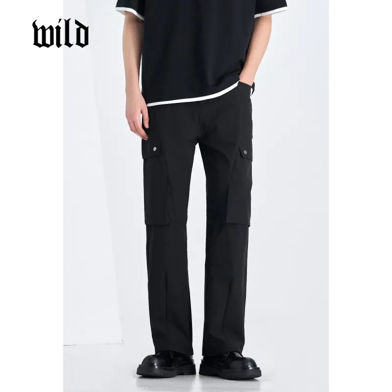 WILD LEADER Summer Cargo Pants Unisex-3