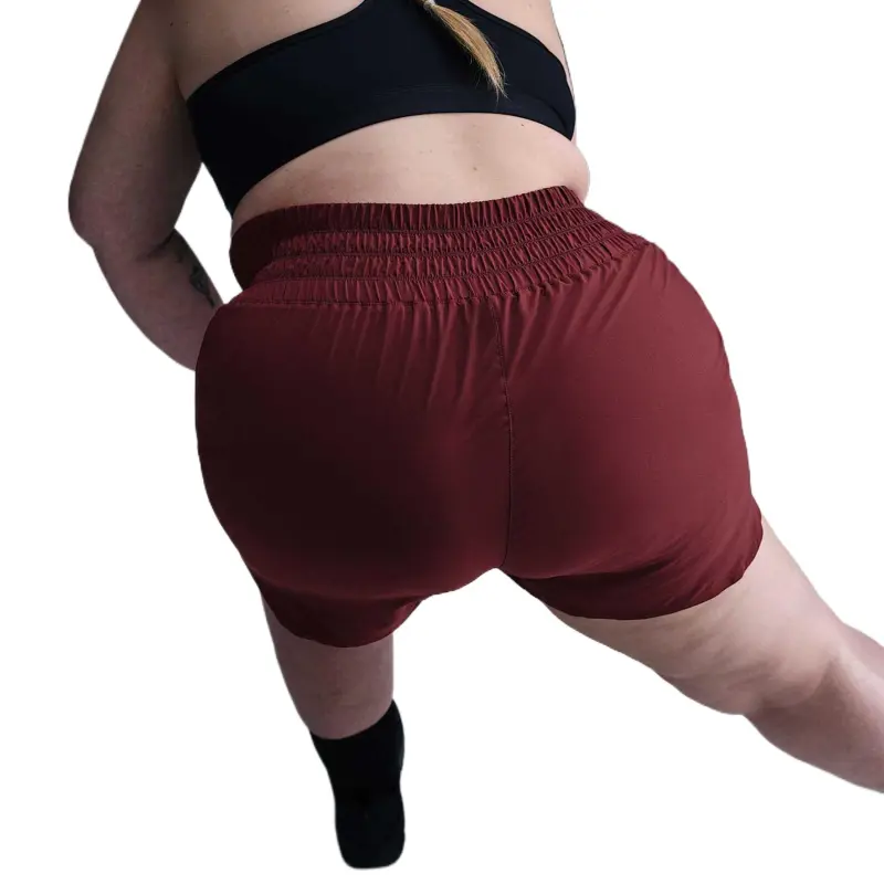 Nike Dri Fit One SS25 Casual Shorts Women's Red-4