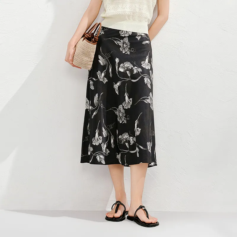 JZ. ANNAKRO Casual Long Skirt Women's-2