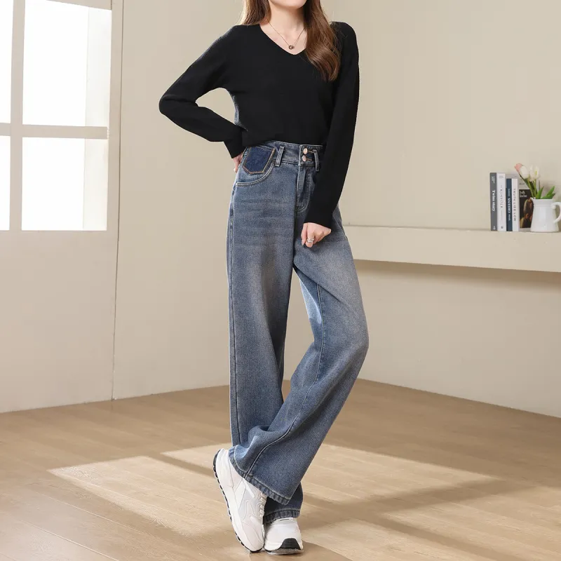 TERRE BLEUE Jeans Women's Blue-7
