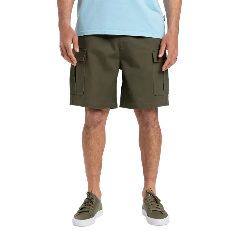 Quiksilver Cargo Shorts Men's Green-2