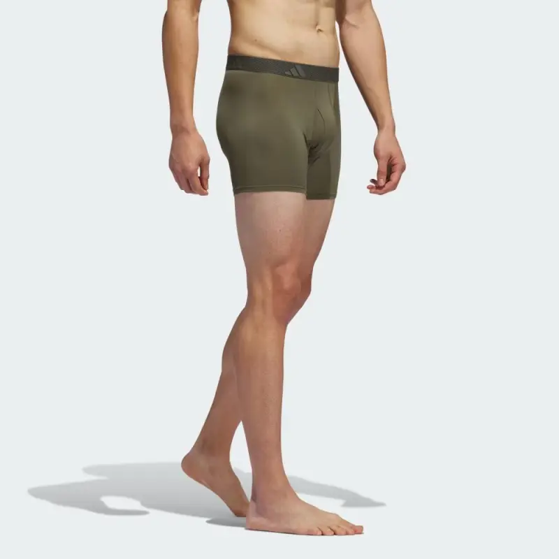 Adidas Free Shipping With AdiClub Microfiber 3 Pack Trunk Underwear-1