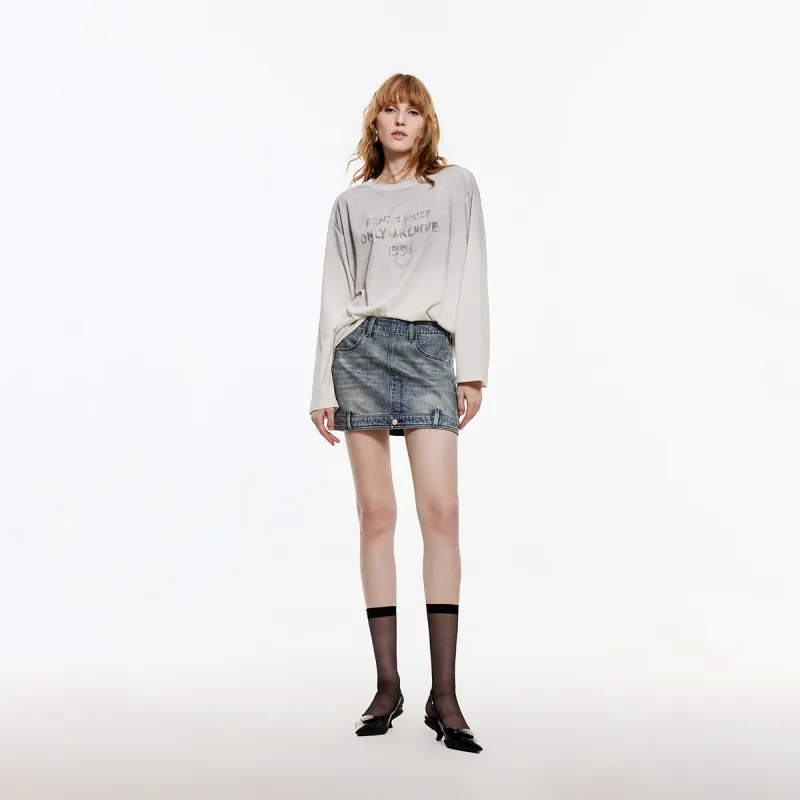 ONLY Denim Short Skirts Women's-8