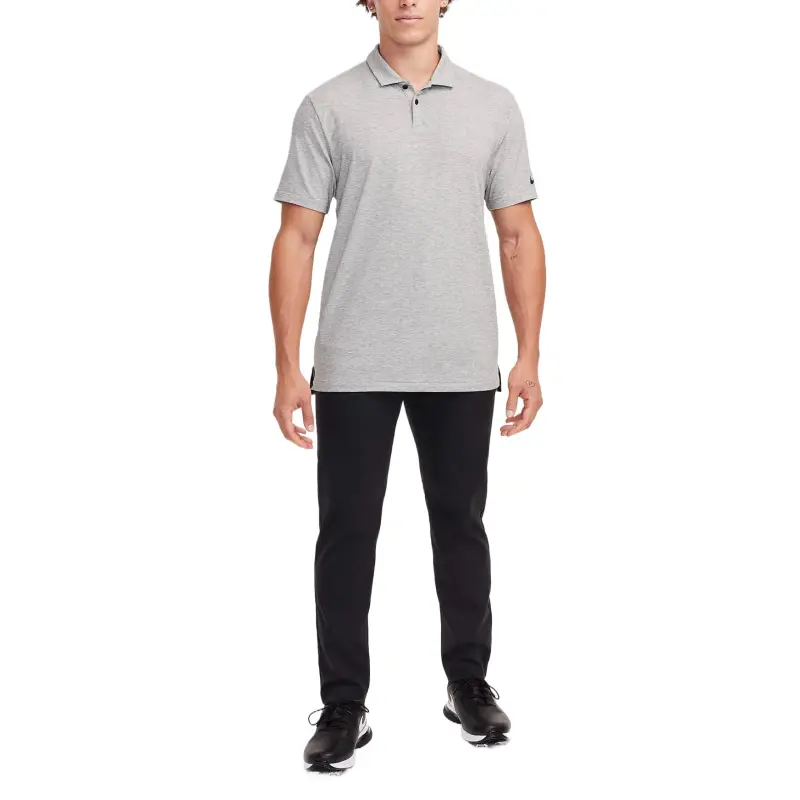 Nike Dri-FIT Tour FW/AW24 Heathered Golf Polo Shirt Men's Khaki-4