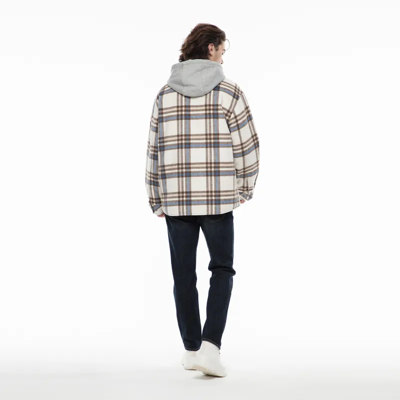 GUESS Jackets Coats Men's Blue Plaid-6