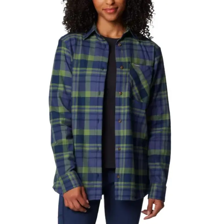 Columbia Calico Basin Shirt Women's Marine Blue-3