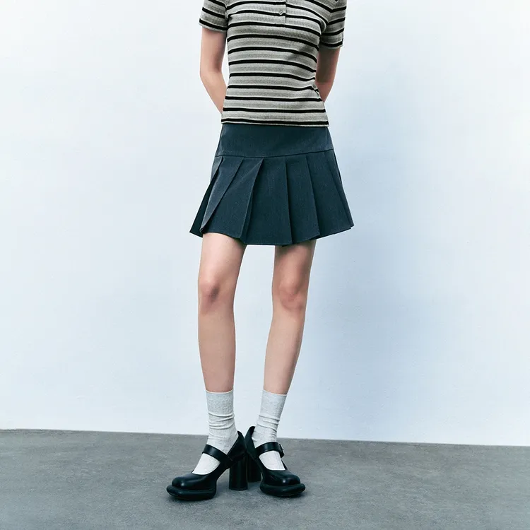 URBAN REVIVO Casual Short Skirts Women's-10