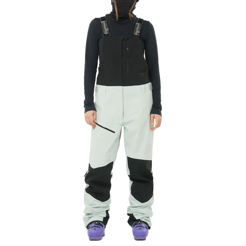 SALOMON Ski Pants Women's Mist Blue/Pitch Black-2