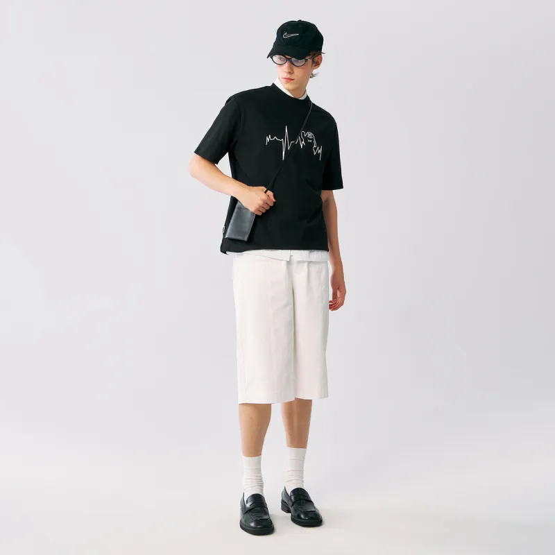 MYSAMESAME T Shirts Unisex Black-3