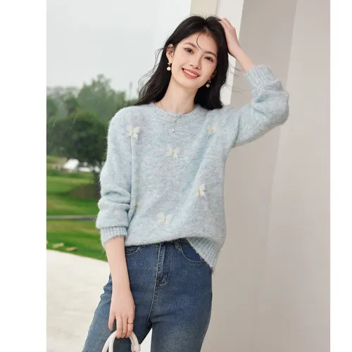 Still Quiet Knitwear Women's Blue