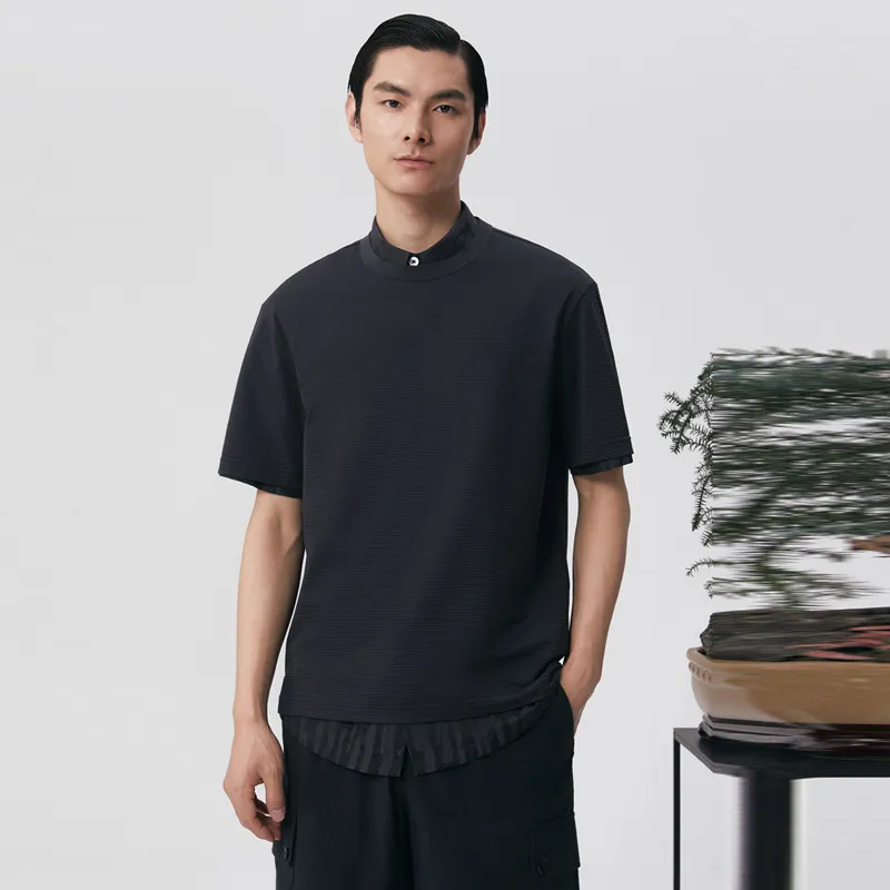 EHE T Shirts Men Black Gray-2