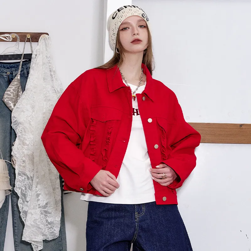 ELF SACK Denim Jackets Women's-10