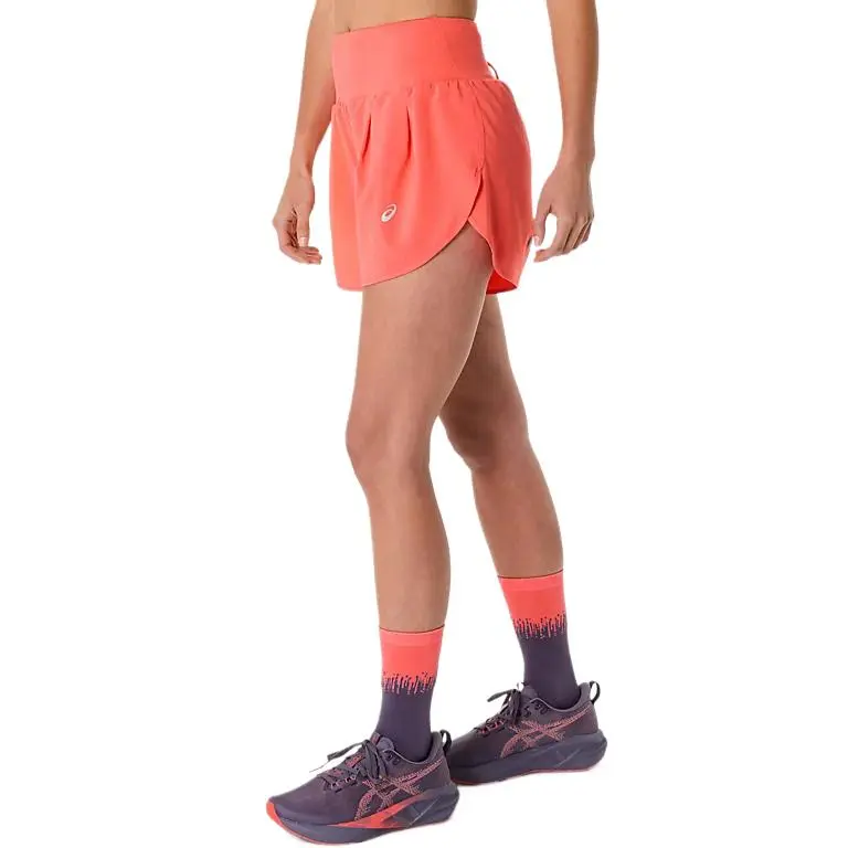Asics ROAD 3.5IN SHORT Casual Shorts Women's Coral Reef-2