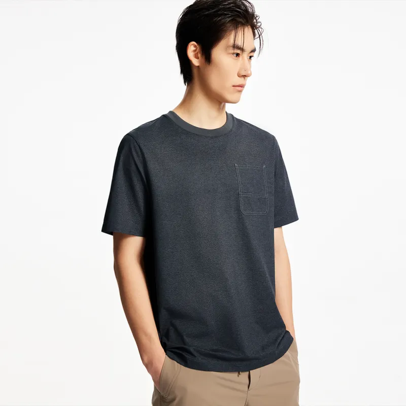 JACK JONES· T Shirt Men's E02 Dark Gray Denim-5