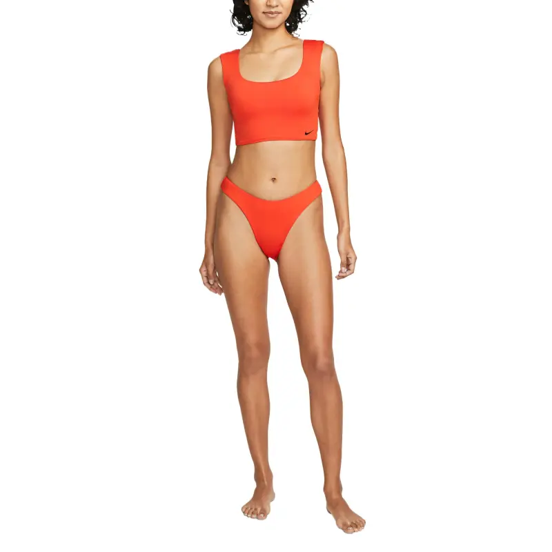 Nike SS23 Bikini Women's Leather Cantal Red-2