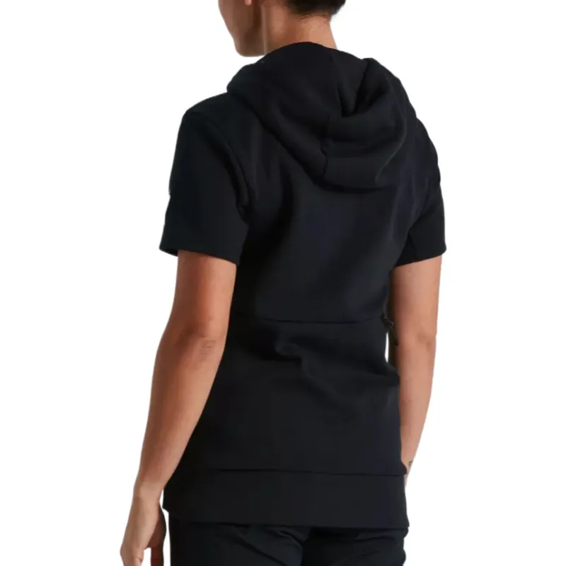 SPECIALIZED Short Sleeve Hoodie Sweatshirt Women's Black-1