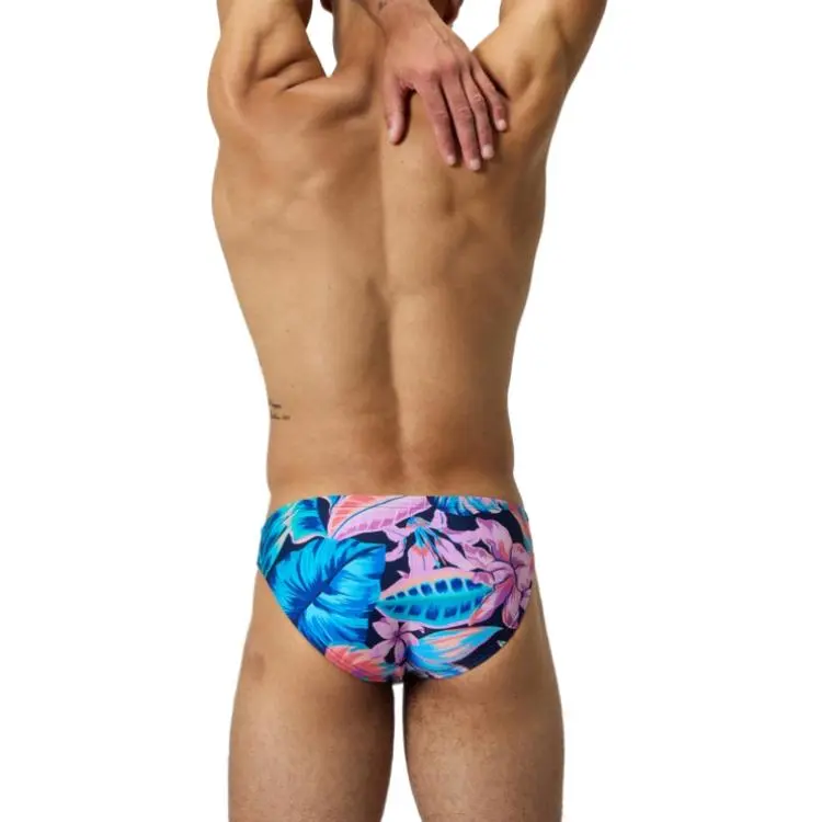 Speedo Swimming Shorts Men's Blue/Pink-4