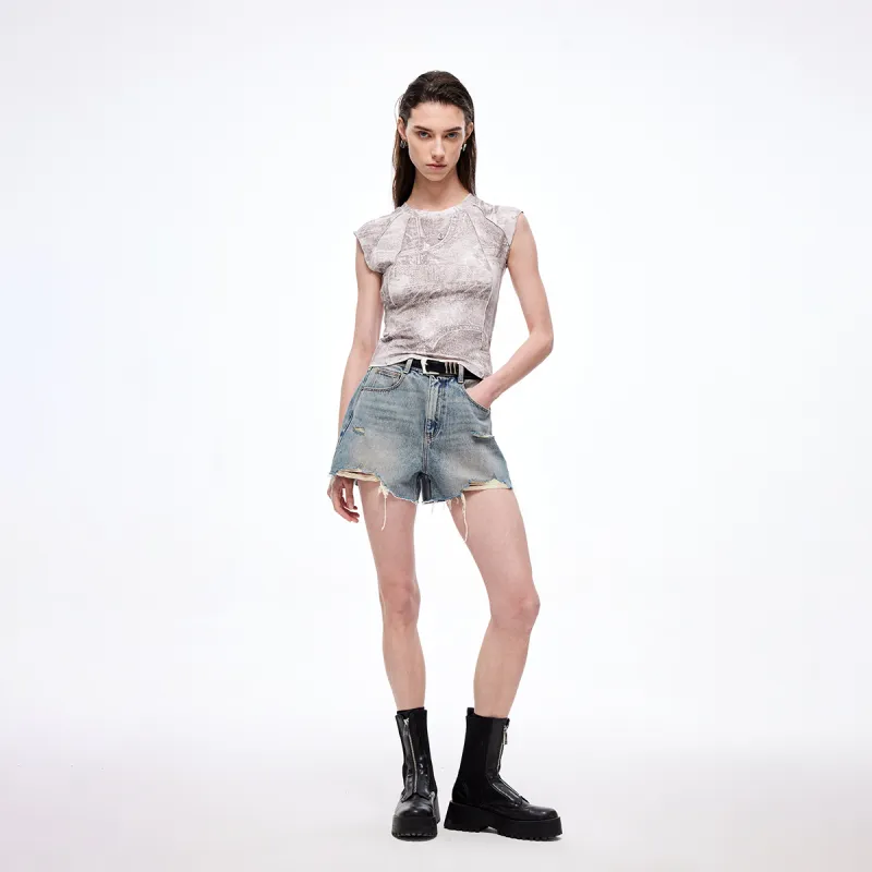 ONLY Denim Shorts Women's-8