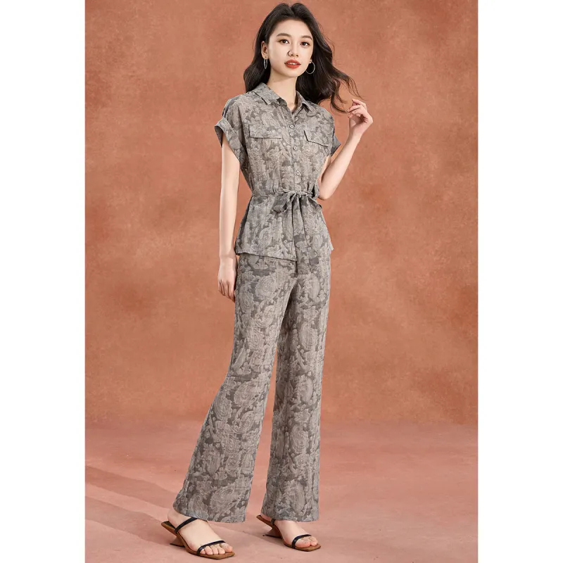 Mylan Casual Suits Women's Gray-2