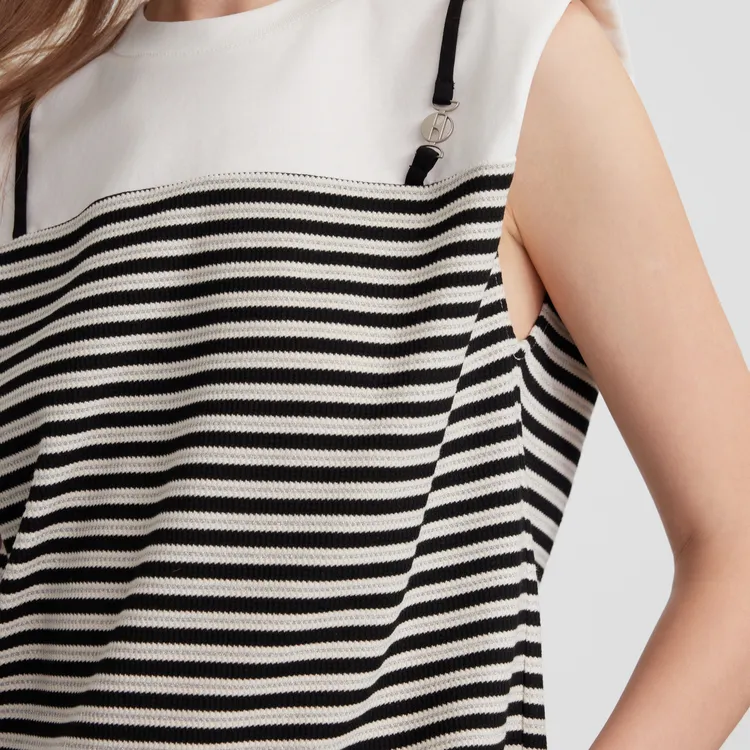 ELLE T Shirts Women's Stripes-5