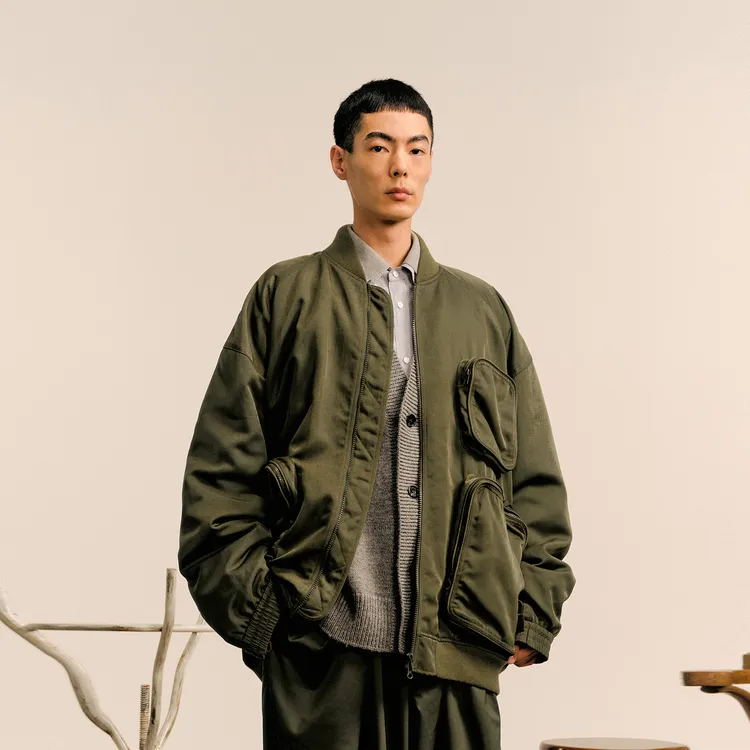 CROQUIS Jackets & Coats Men's 9O0612580 Army Green-2
