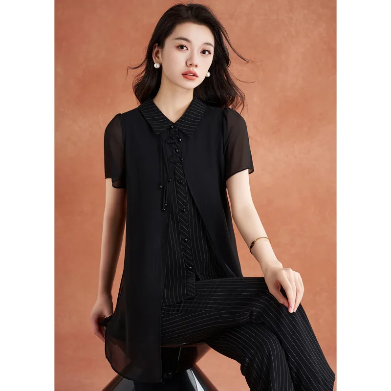 Mylan Casual Suit Women's Black-3