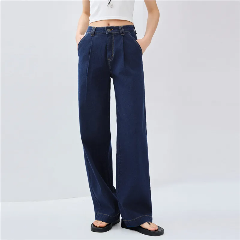 UNIQLO Jeans Women's 71 Dark Blue-3