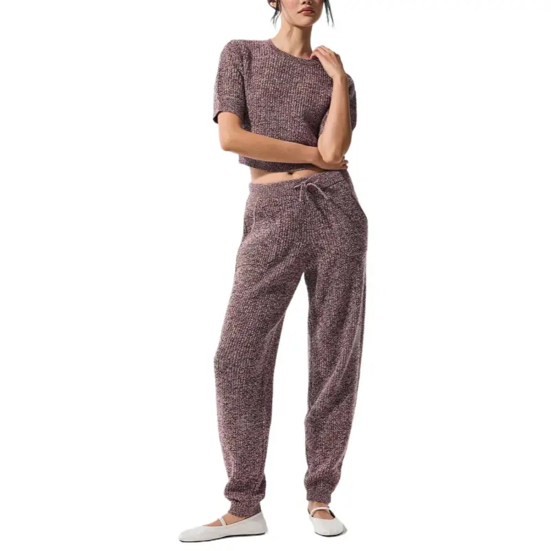 Alo Yoga Marl Sweater Pant Casual Pants Women's-2