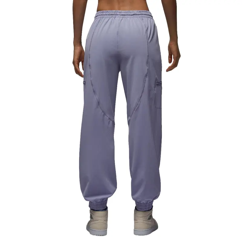 Jordan Sport Basketball Shorts Women's Misty Gray Blue/Slate Purple-1