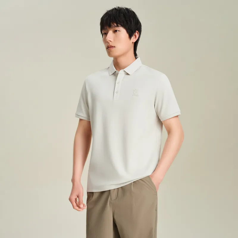 HLA x XUANYUANXIAOJIANGLIANMINGXILIE Polo Shirt Men's-2