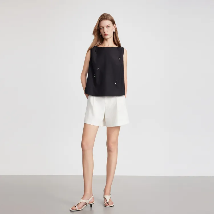 ELLE Shirts Women's Black-3