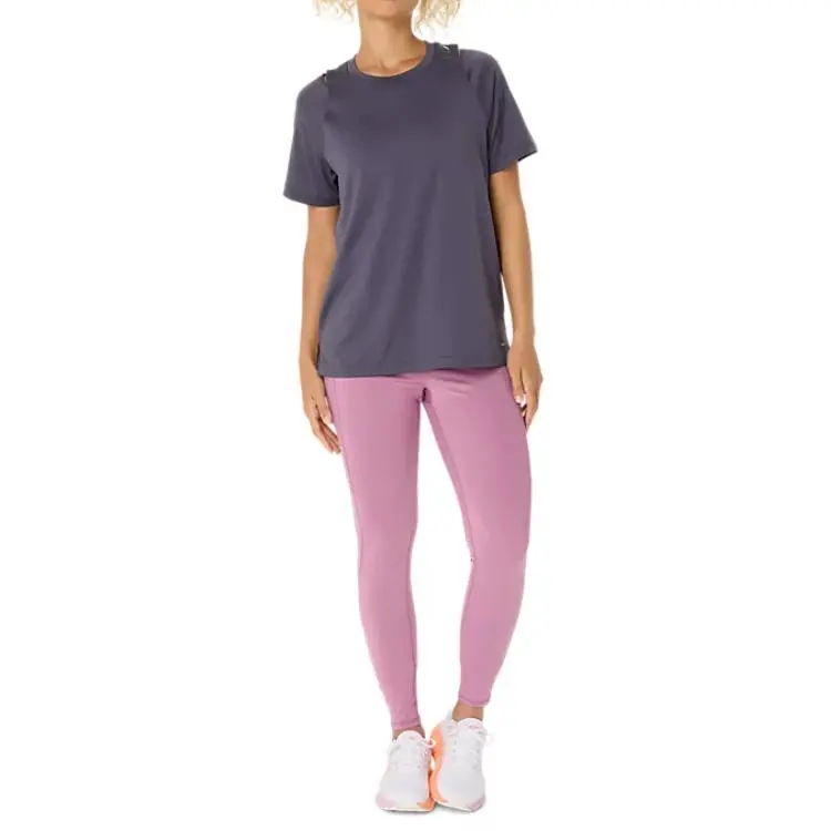 Asics T Shirt Women's Gray Blue-3
