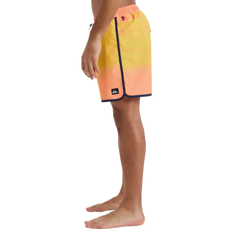 Quiksilver Surfsilk Scallop Swimming Shorts Men's Yellow-7