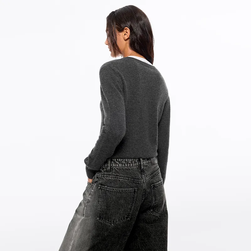 Miss Sixty Knitwear Women's Dark Heather Gray-6