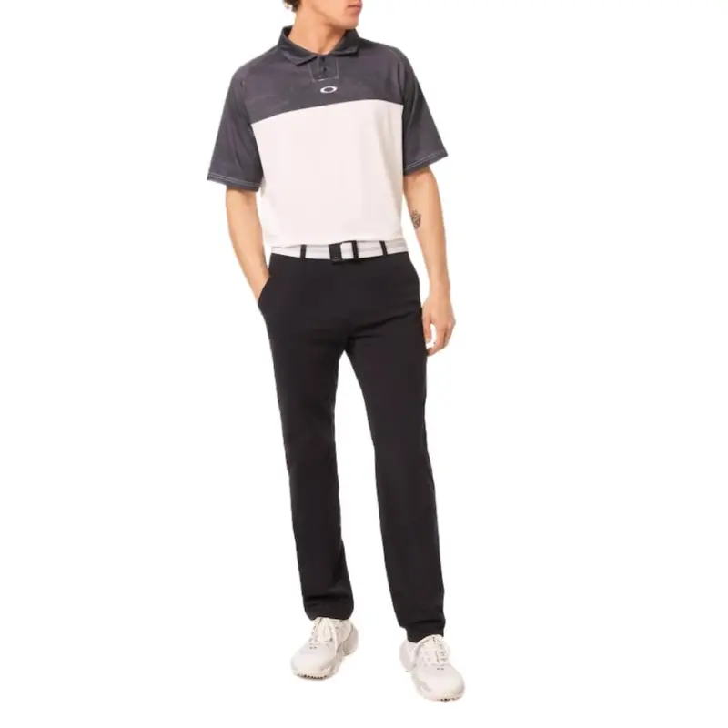 Oakley Reduct C1 Duality Polo Shirt Men's Gray White 9W8-7