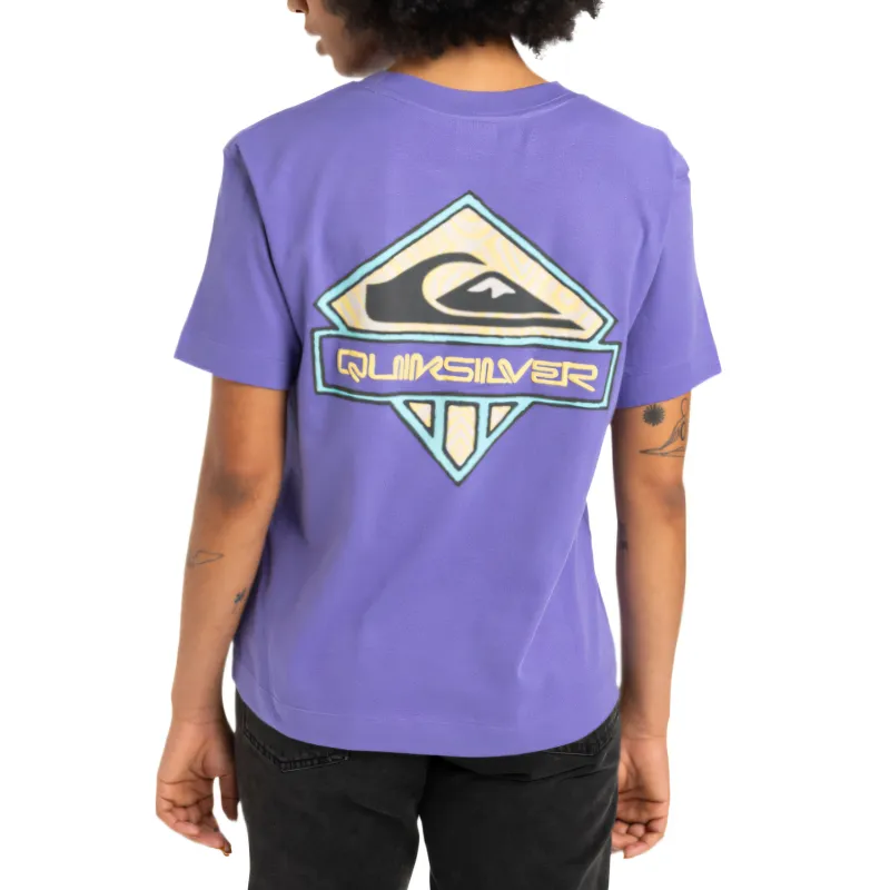 Quiksilver Drop Shoulder Sleeve T Shirt Women's-1