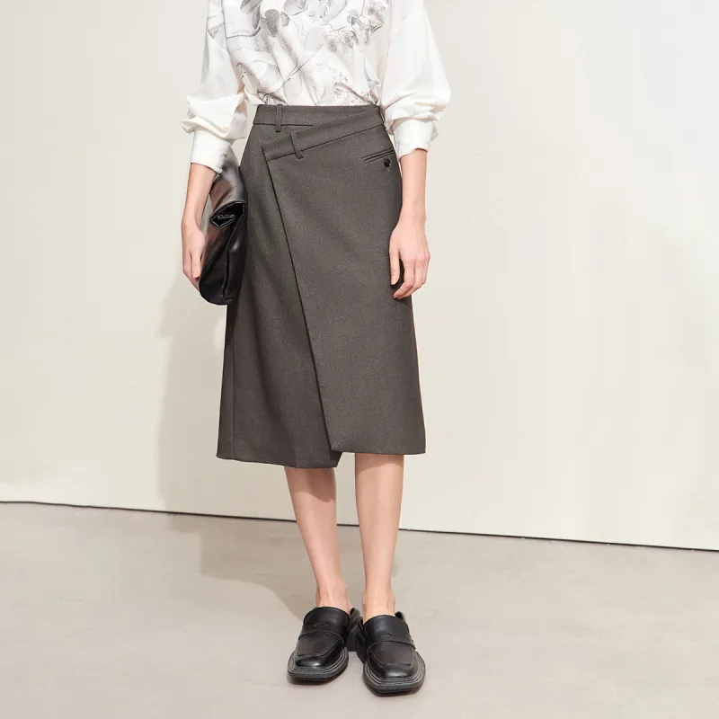 AMII Casual Long Skirts Women's-11